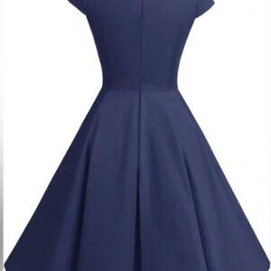 The  Women’s 1950s Retro Vintage Cocktail Swing Dress